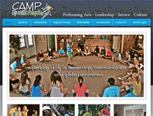 Tablet Screenshot of campupwithpeople.org